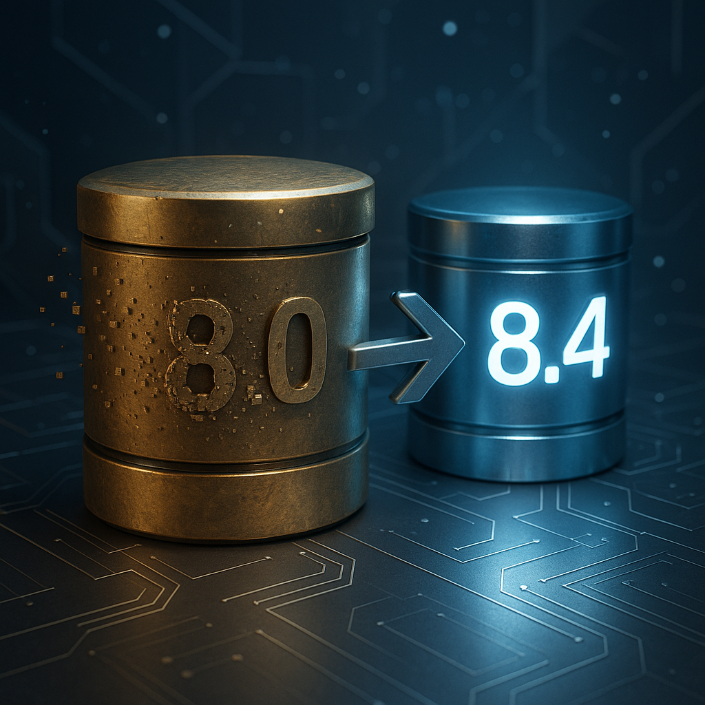 MySQL 8.0 End of Life